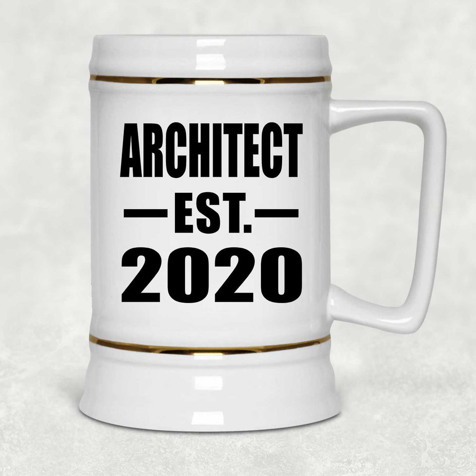 Architect Established EST. 2020 - Beer Stein