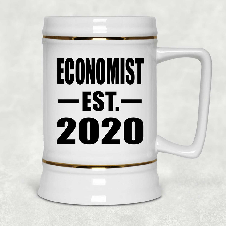 Economist Established EST. 2020 - Beer Stein