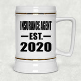 Insurance Agent Established EST. 2020 - Beer Stein