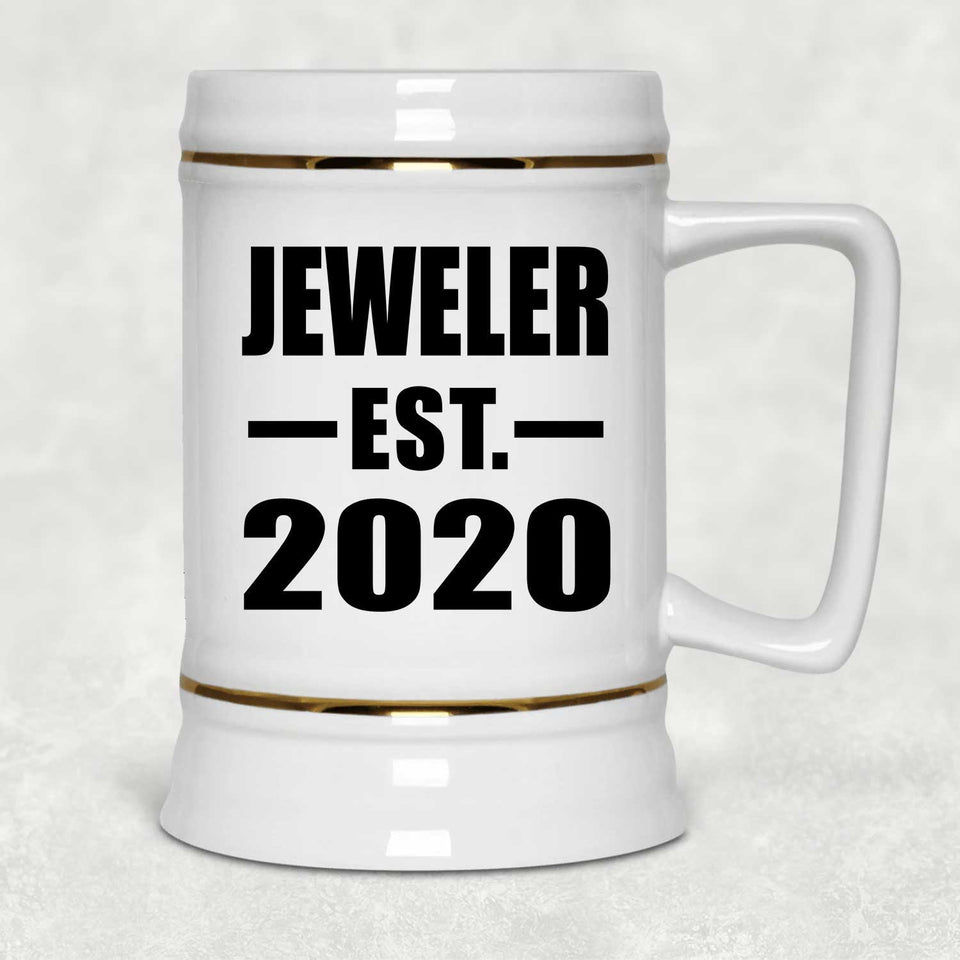 Jeweler Established EST. 2020 - Beer Stein