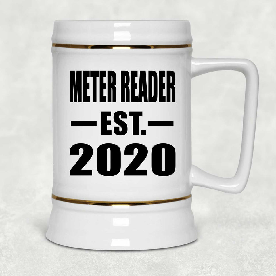 Meter Reader Established EST. 2020 - Beer Stein