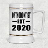 Orthodontist Established EST. 2020 - Beer Stein