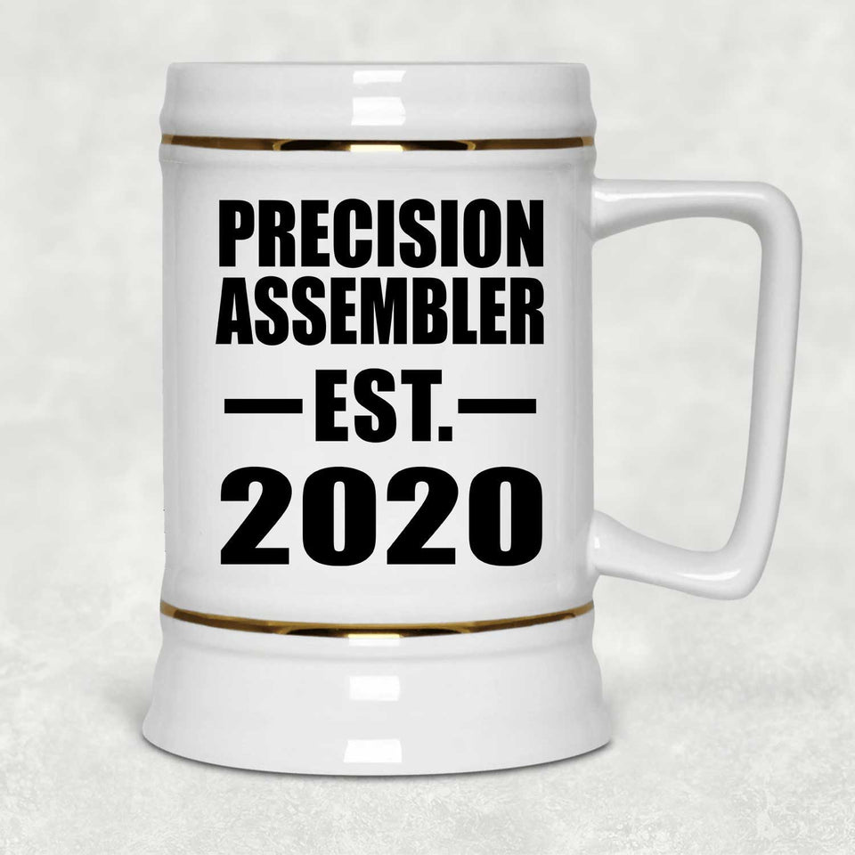 Precision Assembler Established EST. 2020 - Beer Stein