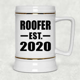 Roofer Established EST. 2020 - Beer Stein