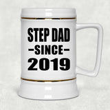 Step Dad Since 2019 - Beer Stein