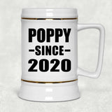 Poppy Since 2020 - Beer Stein