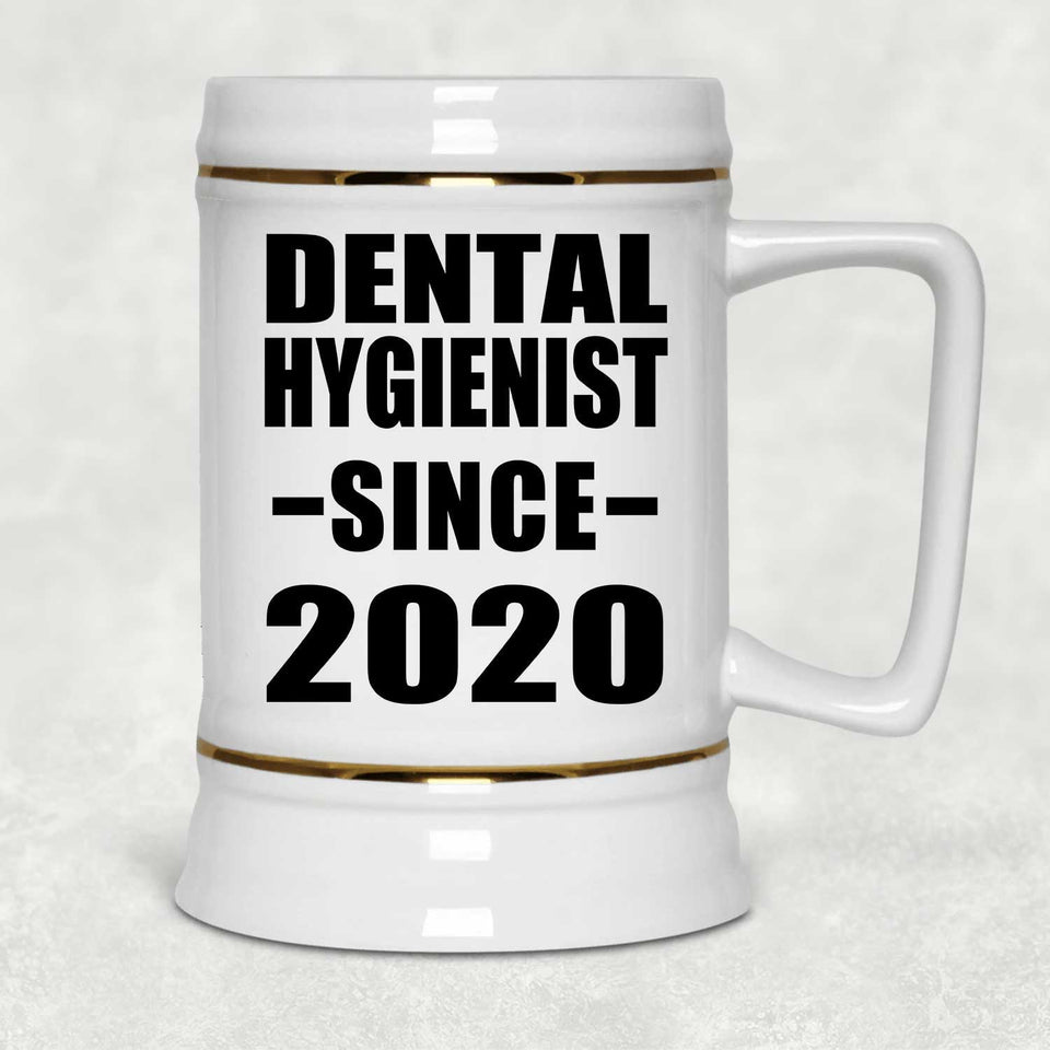 Dental Hygienist Since 2020 - Beer Stein