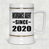 Insurance Agent Since 2020 - Beer Stein