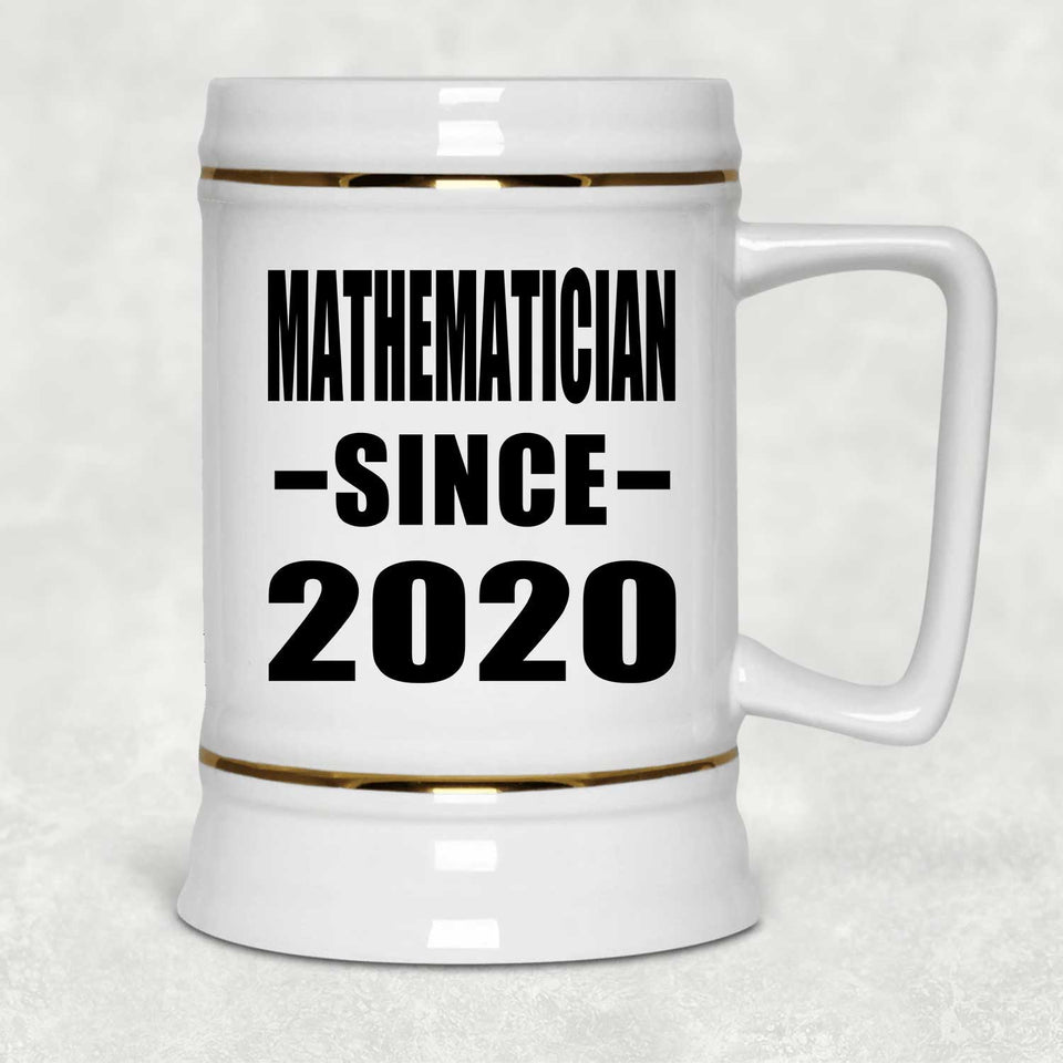 Mathematician Since 2020 - Beer Stein