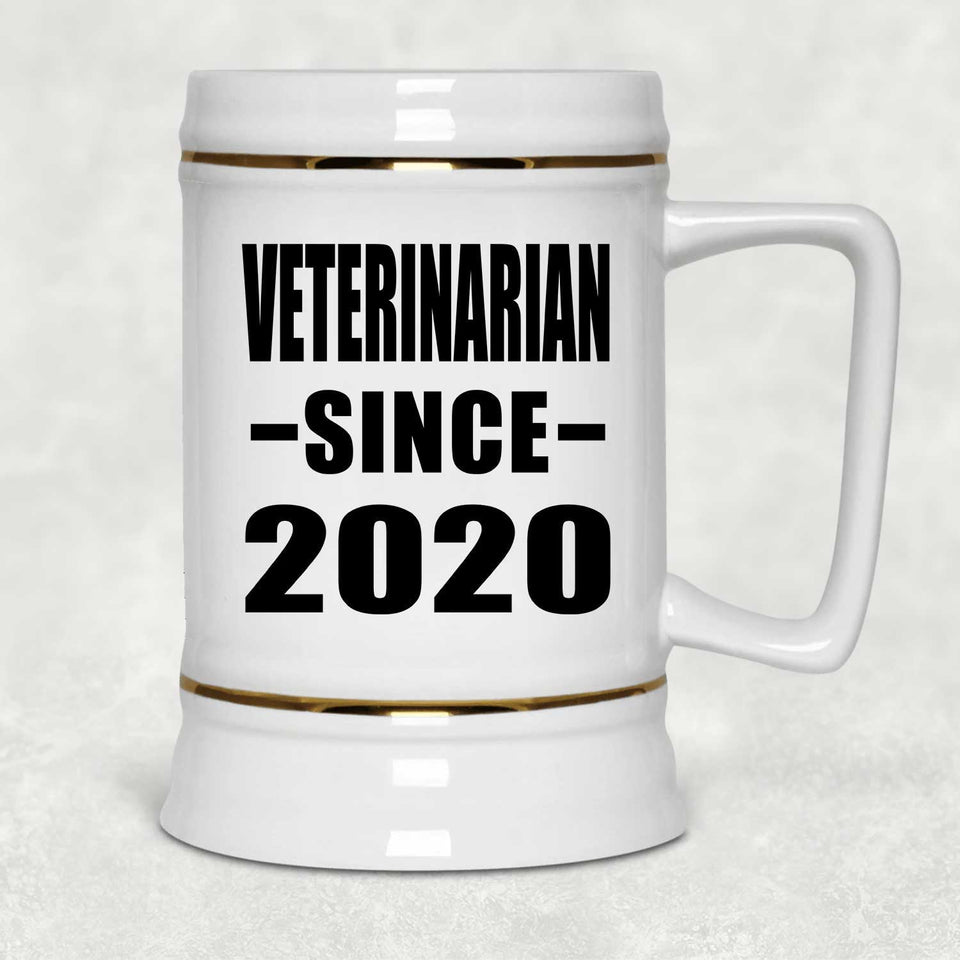 Veterinarian Since 2020 - Beer Stein