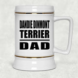 Dandie Dinmont Terrier Dad - Beer Stein