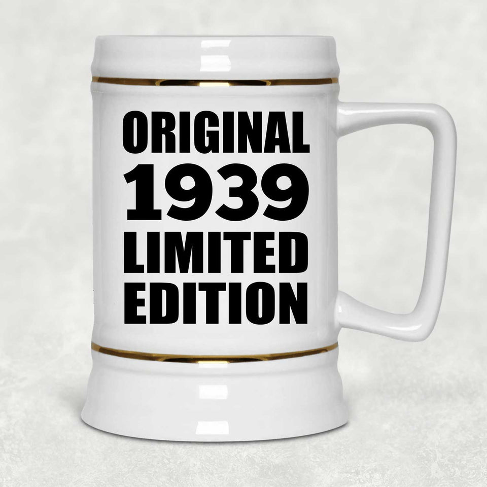 85th Birthday Original 1939 Limited Edition - Beer Stein