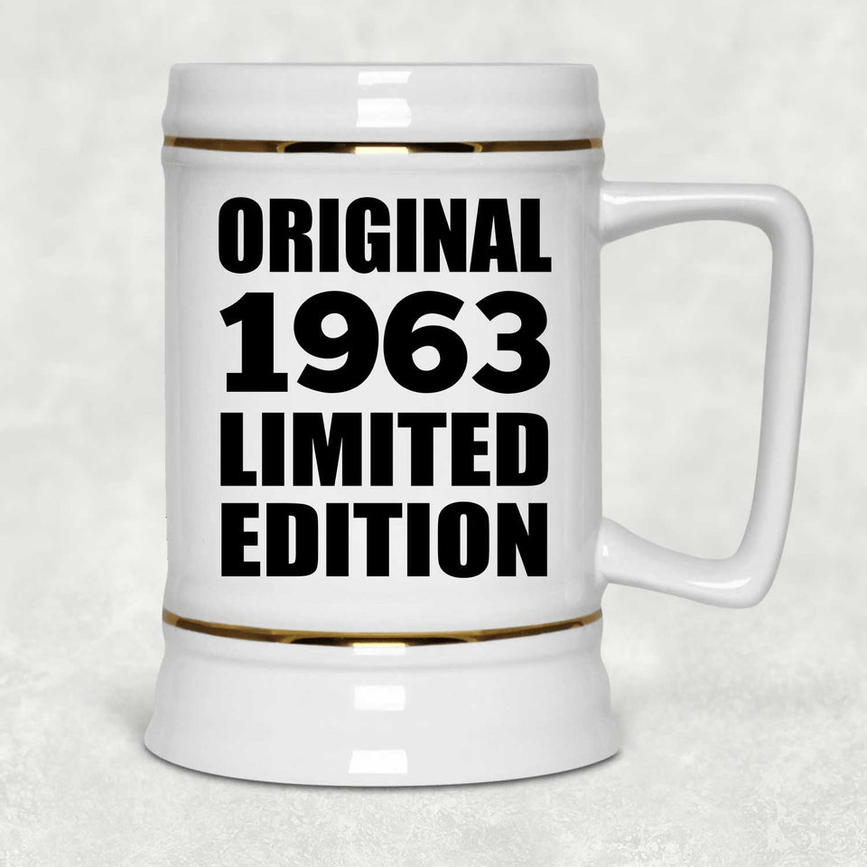 61st Birthday Original 1963 Limited Edition - Beer Stein