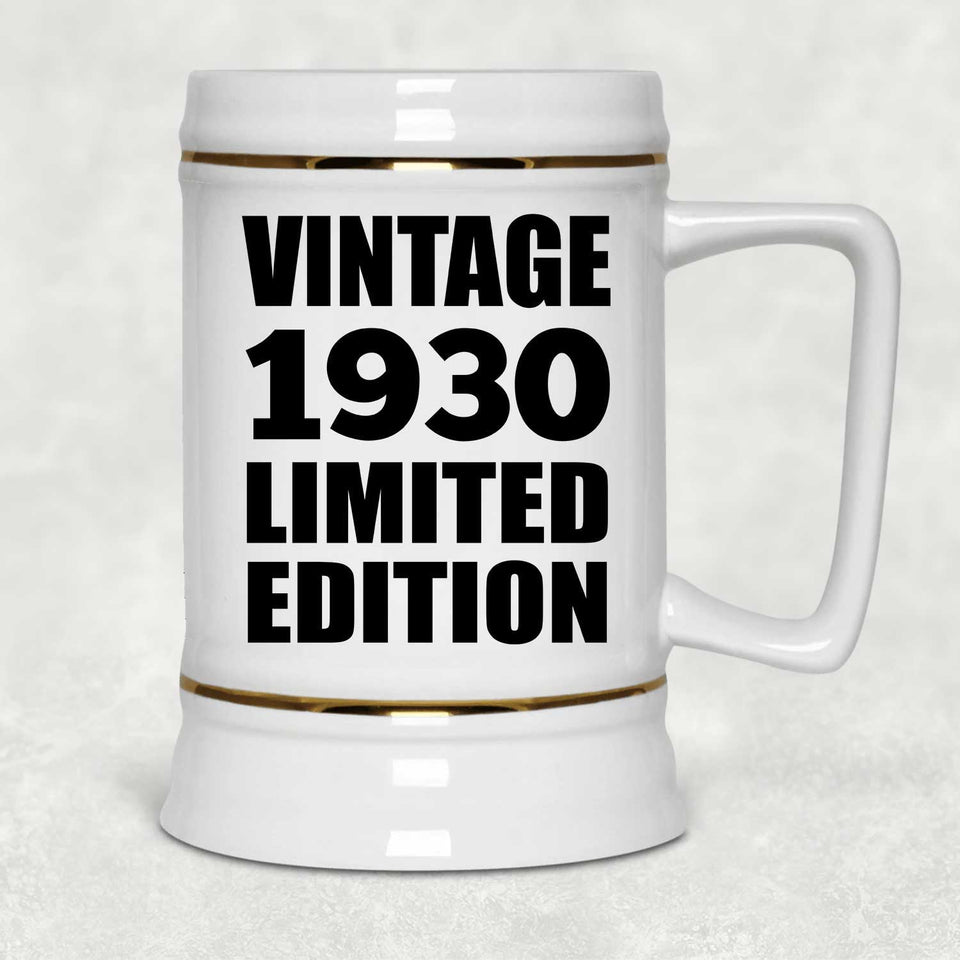 94th Birthday Vintage 1930 Limited Edition - Beer Stein
