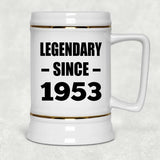 71st Birthday Legendary Since 1953 - Beer Stein