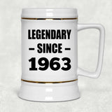 61st Birthday Legendary Since 1963 - Beer Stein