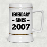 17th Birthday Legendary Since 2007 - Beer Stein