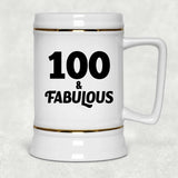100th Birthday 100 & Fabulous - Beer Stein