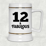 12th Birthday 12 & Fabulous - Beer Stein