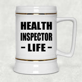 Health Inspector Life - Beer Stein
