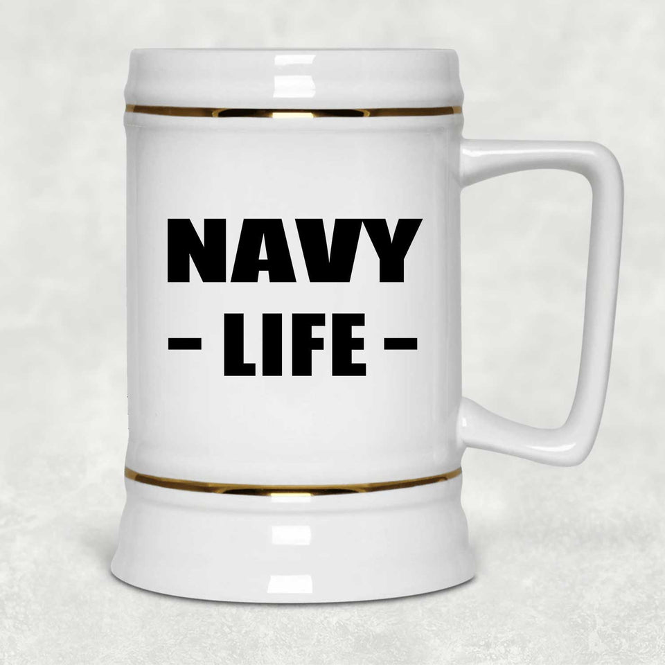 Navy Life - Beer Stein
