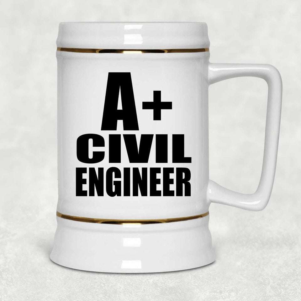 A+ Civil Engineer - Beer Stein