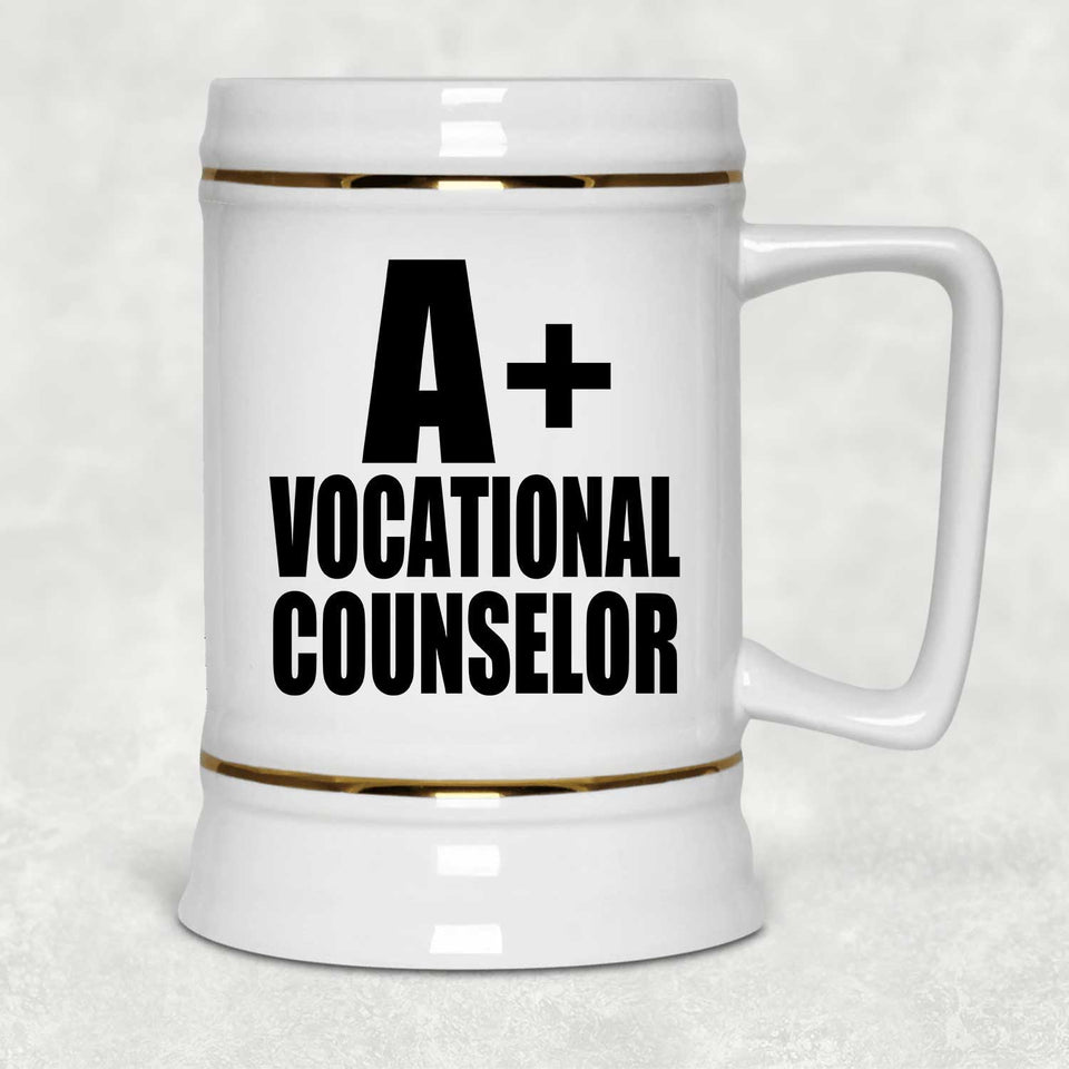 A+ Vocational Counselor - Beer Stein