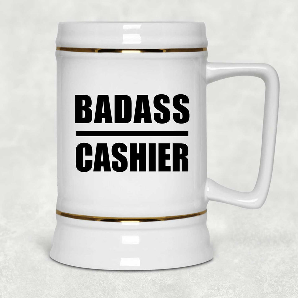 Badass Cashier - Beer Stein