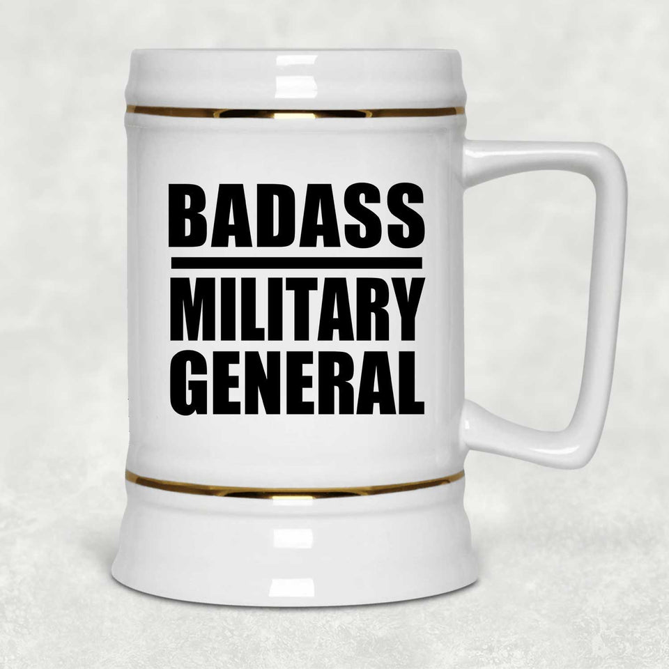 Badass Military General - Beer Stein