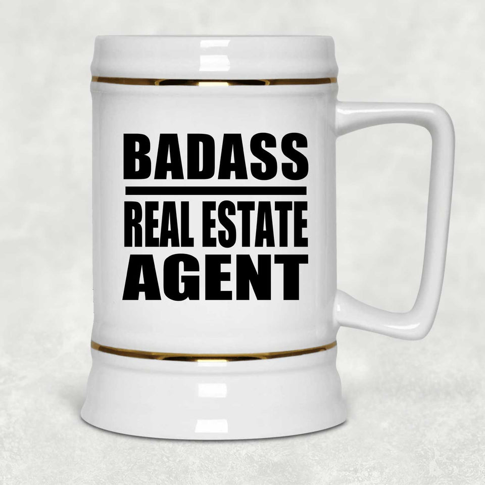 Badass Real Estate Agent - Beer Stein