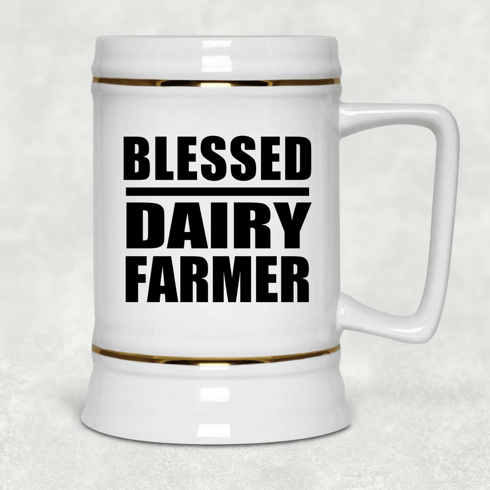 Blessed Dairy Farmer - Beer Stein