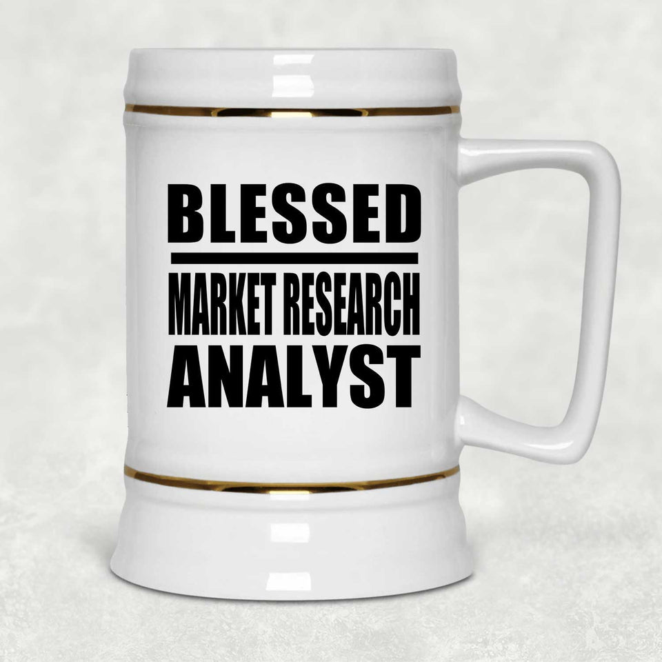 Blessed Market Research Analyst - Beer Stein