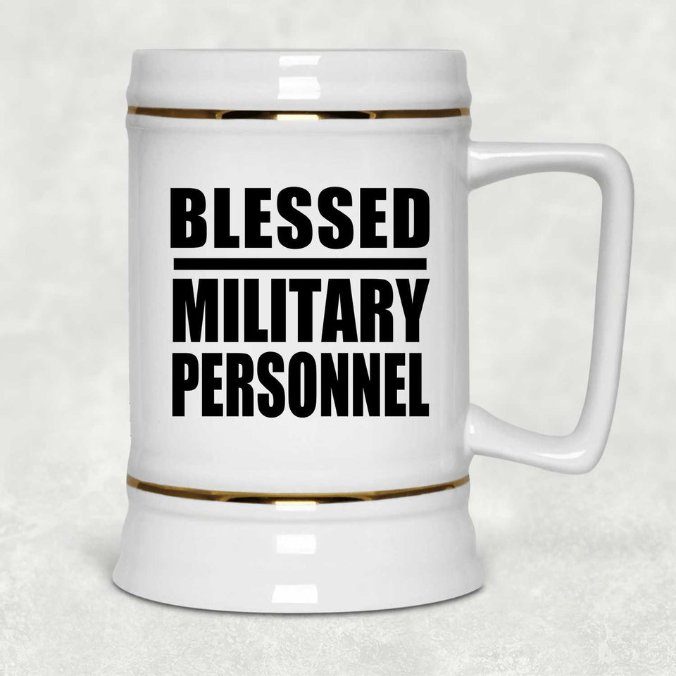 Blessed Military Personnel - Beer Stein