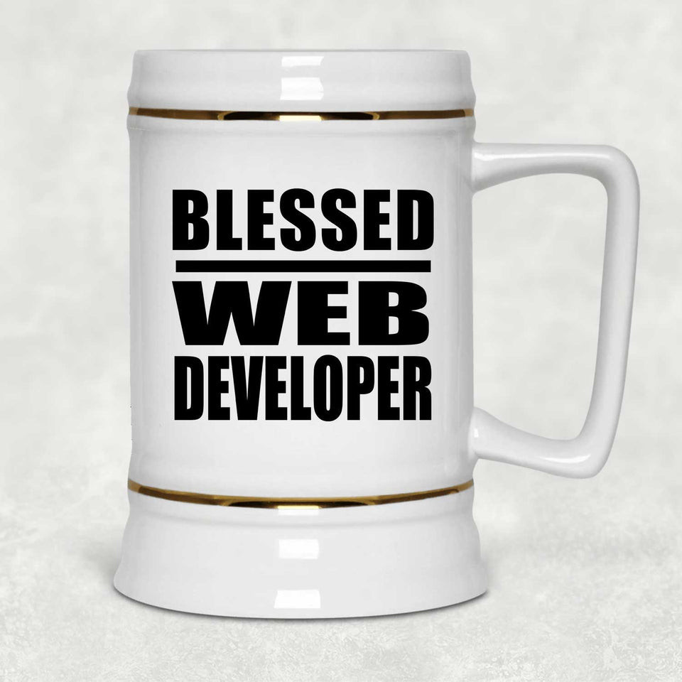 Blessed Web Developer - Beer Stein