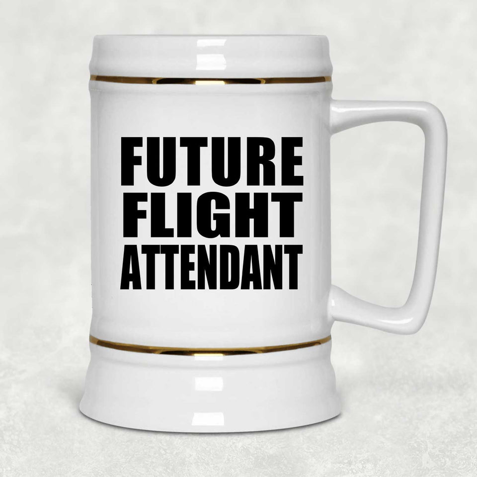 Future Flight Attendant - Beer Stein