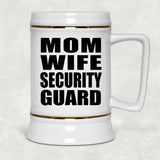 Mom Wife Security Guard - Beer Stein