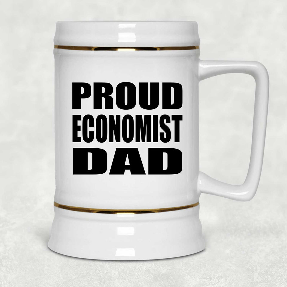 Proud Economist Dad - Beer Stein