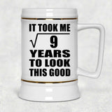 3rd Birthday Took Square Root of 9 Years To Look Good - Beer Stein