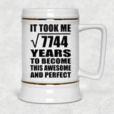 88th Birthday Took Square Root of 7744 Years To Awesome - Beer Stein