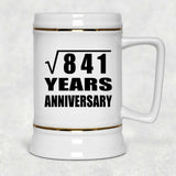 29th Anniversary Square Root of 841 Years Anniversary - Beer Stein