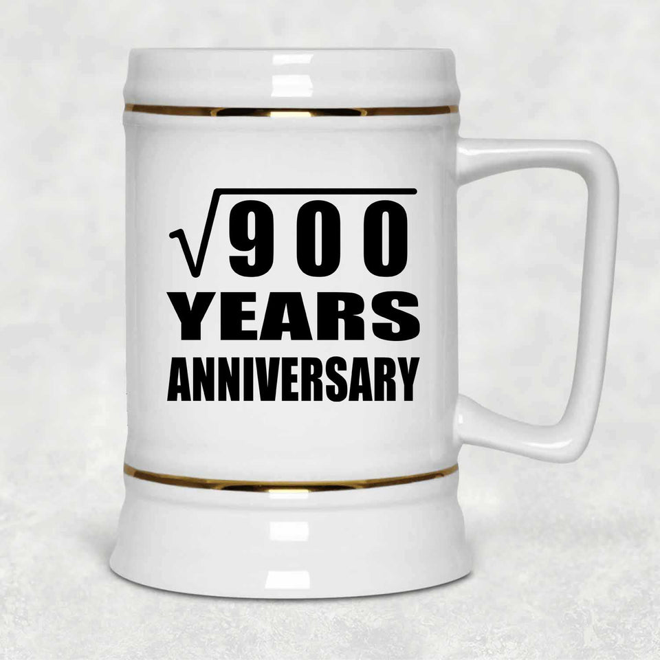30th Anniversary Square Root of 900 Years Anniversary - Beer Stein