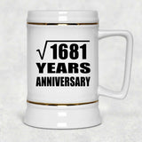41st Anniversary Square Root of 1681 Years Anniversary - Beer Stein