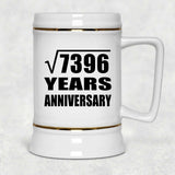 86th Anniversary Square Root of 7396 Years Anniversary - Beer Stein
