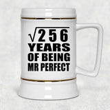 16th Anniversary Square Root of 256 Years of Mr Perfect - Beer Stein