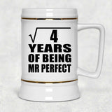2nd Anniversary Square Root of 4 Years of Mr Perfect - Beer Stein
