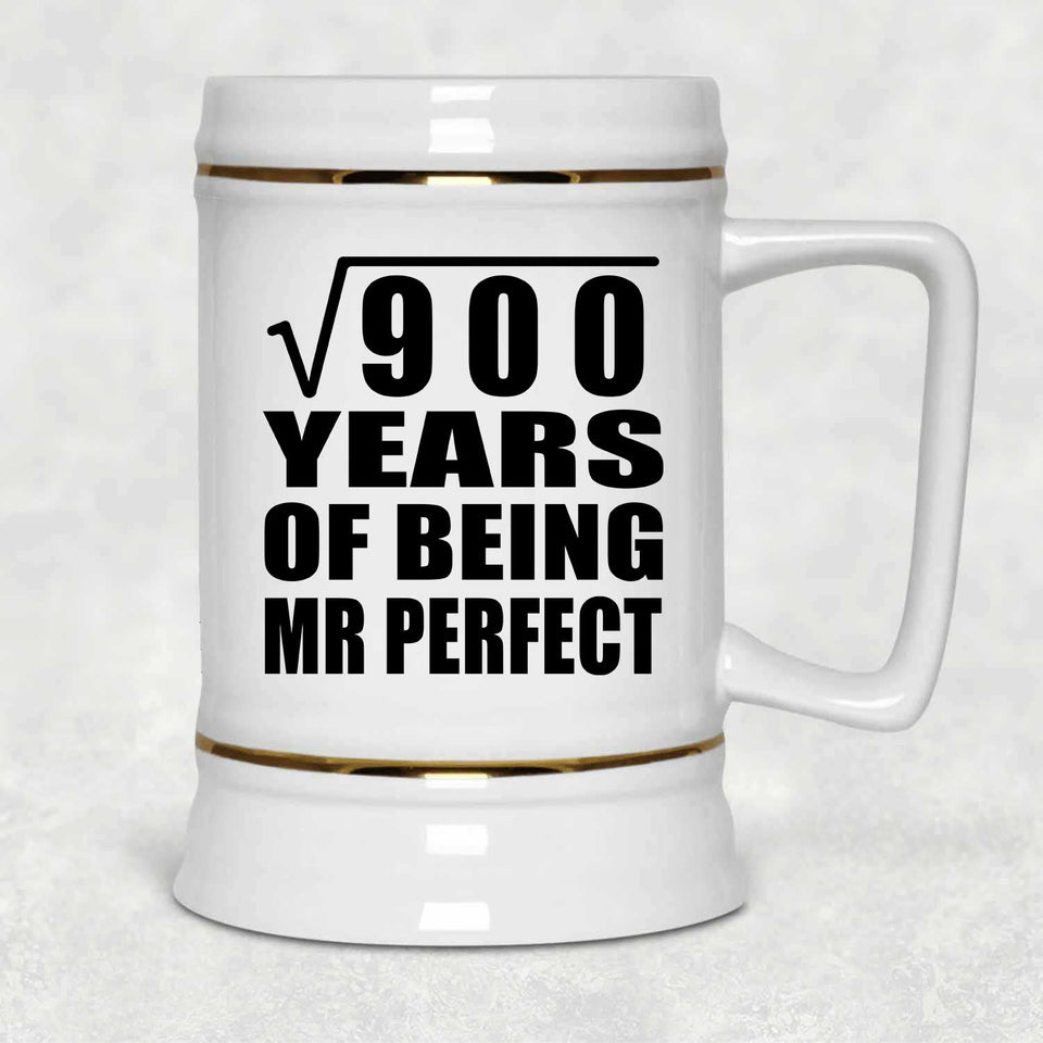 30th Anniversary Square Root of 900 Years of Mr Perfect - Beer Stein