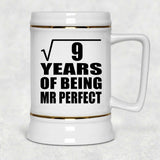 3rd Anniversary Square Root of 9 Years of Mr Perfect - Beer Stein