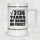 56th Anniversary Square Root of 3136 Years of Mr Perfect - Beer Stein