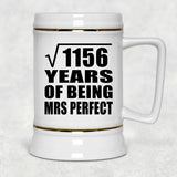 34th Anniversary Square Root of 1156 Years of Mrs Perfect - Beer Stein