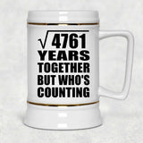 69th Anniversary Square Root of 4761 Years Who's Counting - Beer Stein